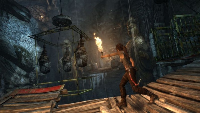 Tomb Raider, screen z gry (1) Kilka obrazków z gry Tomb Raider