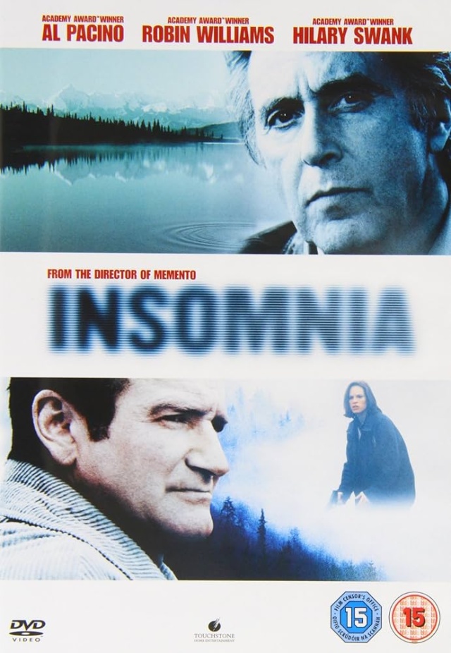 Insomnia : Al Pacino, Robin Williams, Hilary Swank Przepalanie czasu. Czyli dlaczego szkoda mi czasu na sen.