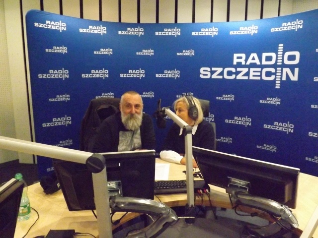 O piwie... bez piwa. Agata Rokicka z Krzysztofem Żurawskim, birofilem. Fot. Radio Szczecin 18.10.2026 - Dwadzieścia lat później