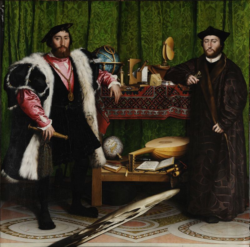 Ambasadoriwie. Hans Holbein Młodszy. National Gallery Londyn. Fot. wikimedia.org