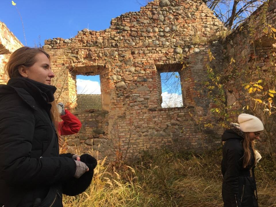 Ruiny kościoła w Szadzku. Fot. Agata Rokicka [Radio Szczecin]