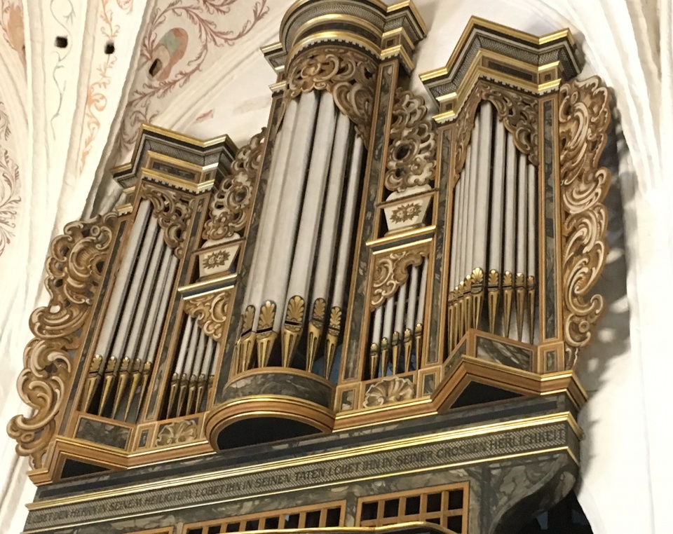 Organy w Kościele Mariackim w Darłowie. Fot. Agata Rokicka [Radio Szczecin]