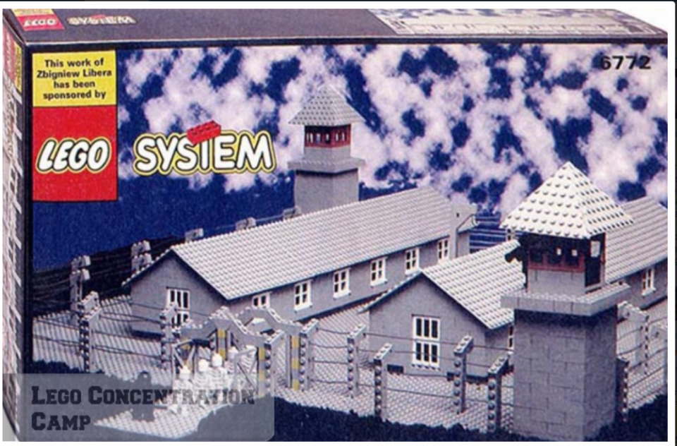 Praca Zbigniewa Libery "Lego. Obóz koncentracyjny"