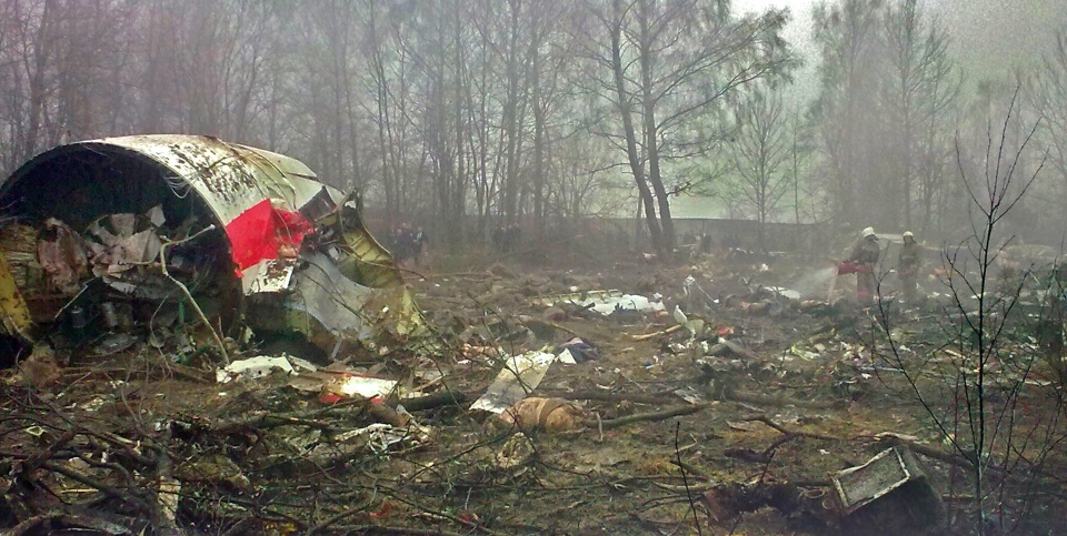 Katastrofa polskiego Tu-154 w Smoleńsku. Fot. z wikipedia.org