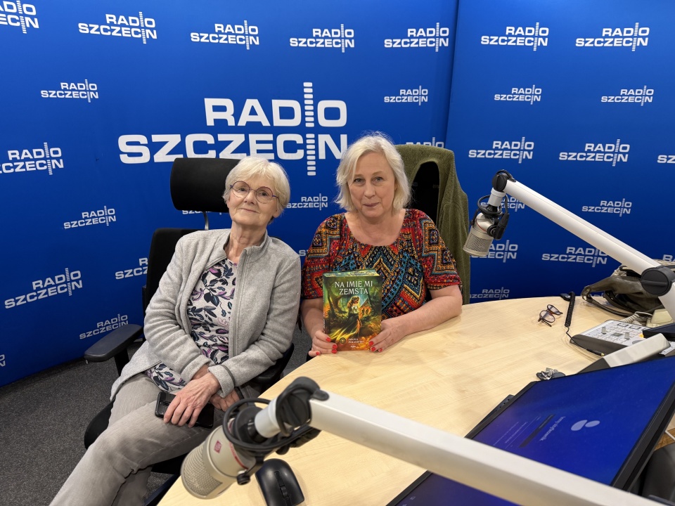Iwona Poczopko (z lewej) i Agata Rokicka. Fot. Radio Szczecin