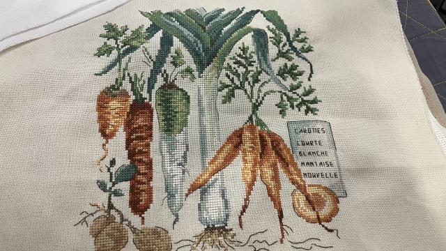 Rękodzieło krzyżykowe Oleksandry Serhijenko. Fot. Małgorzata Frymus Posydenki na 7.09.2025