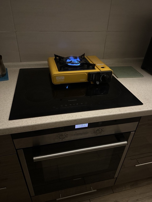 Płyta gazowa- rozwiązanie na czas wyłączenia prądu Posydeńki 11.01.2026