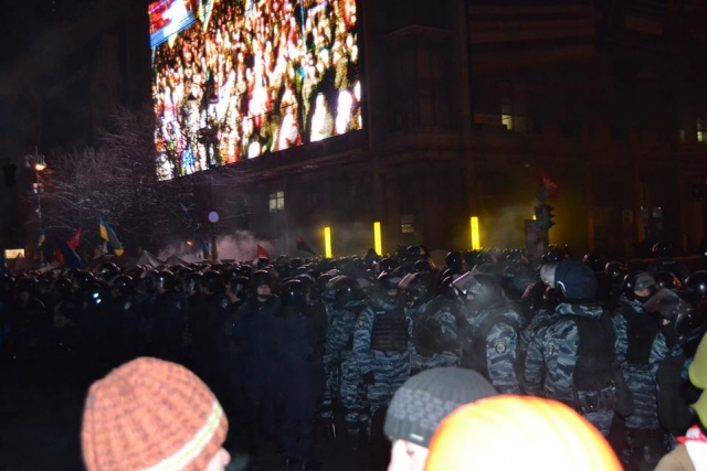 Noc w Kijowie [fot. Dymitr Andrusenko] Doniesienia z Ukrainy - Ganna Malitska