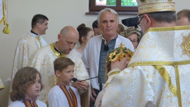 poświęcenie Cerkwii - podziękowania fot Małgorzata Frymus PRSZ Posydeńki 06.07.2015 (posłuchaj audycji)
