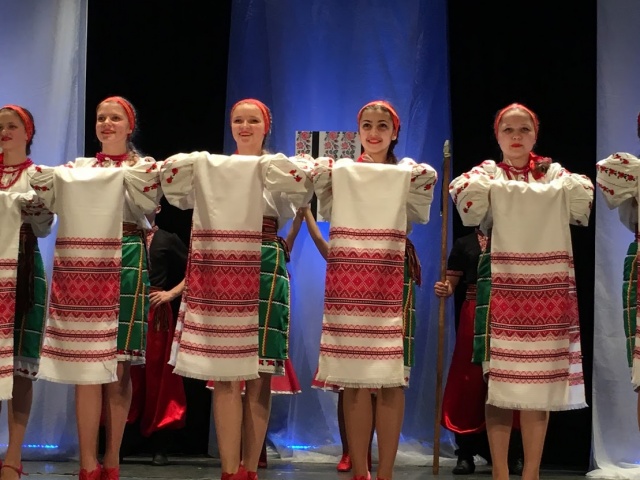 XIV Spotkania z kulturą ukraińską - młodzież ze Sławuty. [fot.Małgorzata Frymus] Posydeńki 12.03.2017 (posłuchaj audycji)