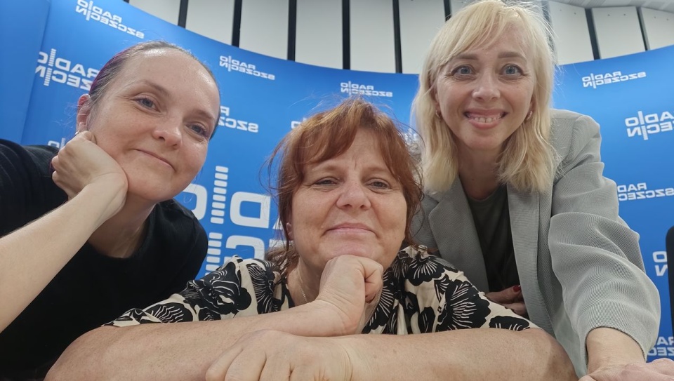 Oleksandra Serhijenko, Małgorzata Frymus, Julia Musatenko. Fot. Julia Musatenko cz 1