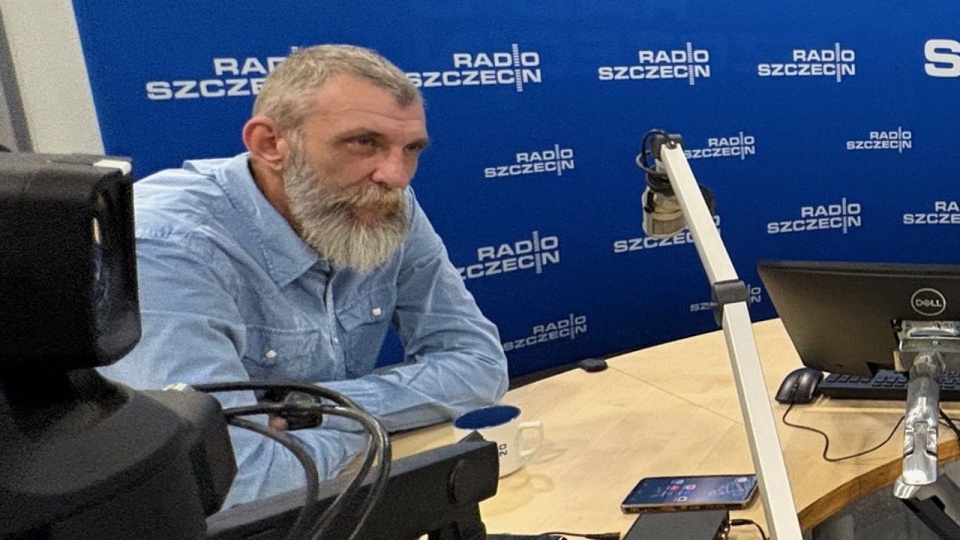 Tuż przed wyjazdem Dmytro Dubovskii odwiedził nasze studio.