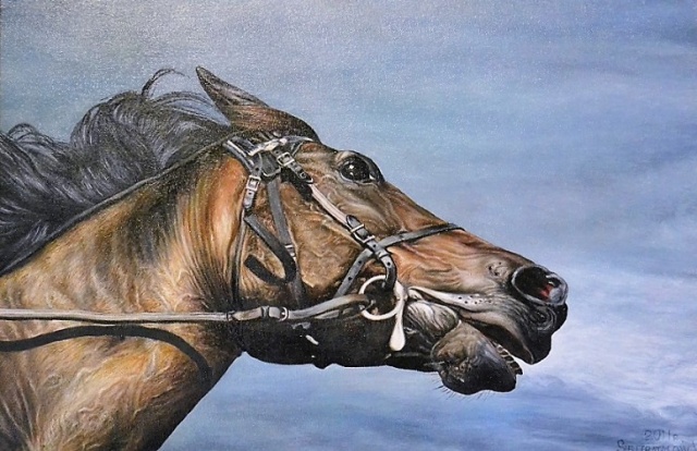 Obraz Walerego Siejtbatałowa [ze strony amun.com.pl] "Malarz maluje nie tylko rękami, ale sercem". Spotkanie z Walerym Siejtbatałowem