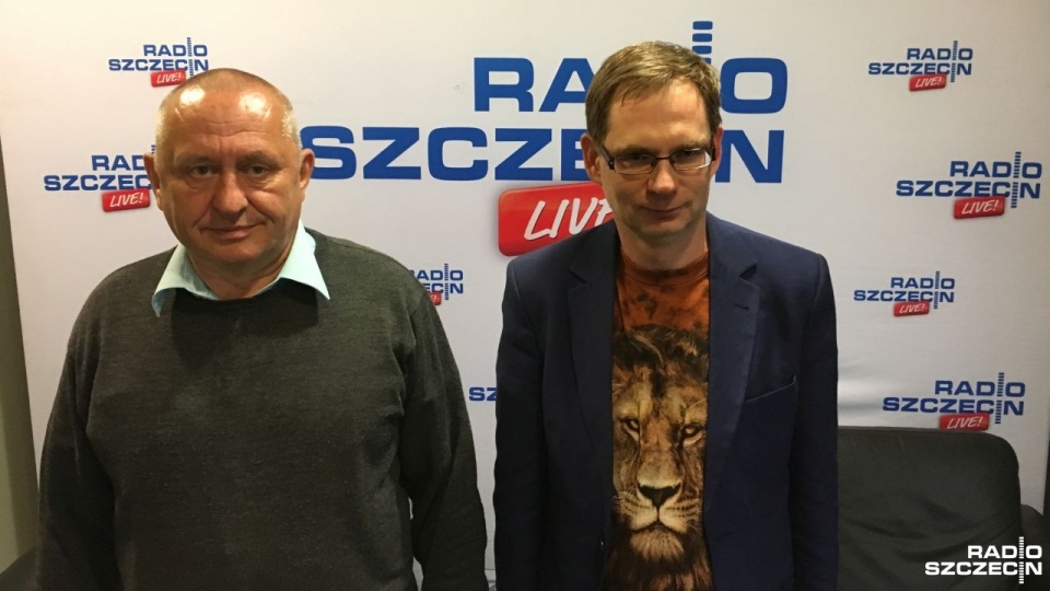 Radio Szczecin na Wieczór - dr hab. Krzysztof Kowalczyk, politolog, Uniwersytet Szczeciński, mgr inż. Piotr Kaliszewicz, inspektor wojewódzki, Wydział Bezpieczeństwa i Zarządzania Kryzysowego Zachodniopomorskiego Urzędu Wojewódzkiego w Szczecinie Fot. Jac