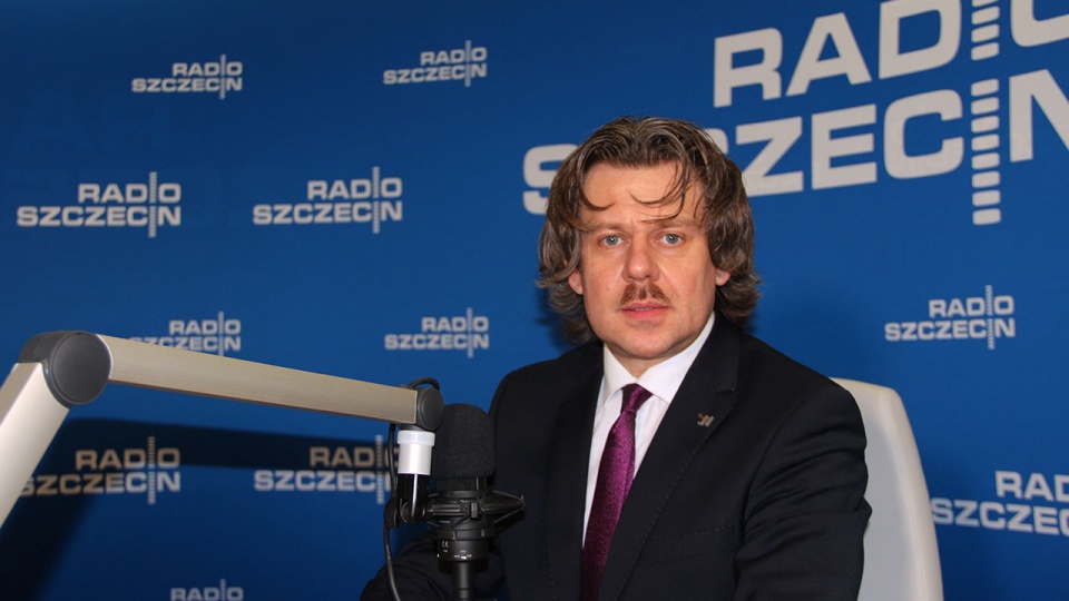 Piotr Misiło z Nowoczesnej. Fot. Maciej Myszkowiak [Radio Szczecin]