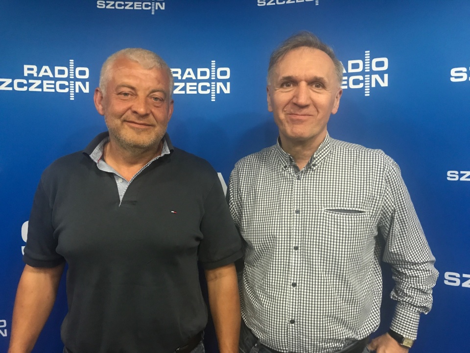 Robert Siluk i Zbigniew Majcherek