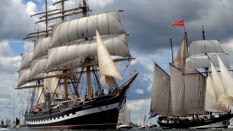 "Kruzenshtern". Fot. Finał The Tall Ships Races Szczecin