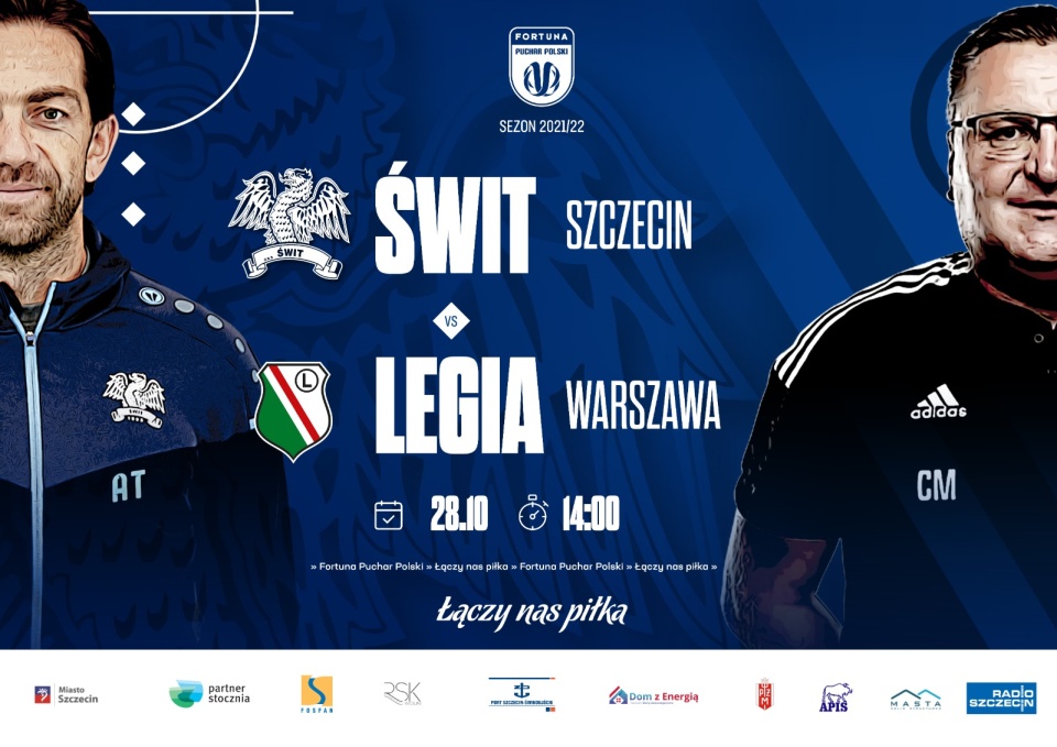 Wygraj podwójne zaproszenie na mecz Świt Szczecin - Legia Warszawa!