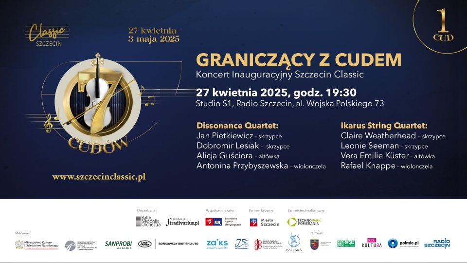 Koncert Inauguracyjny Szczecin Classic