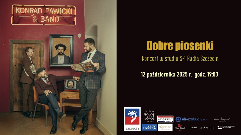 Wygraj bilety na koncert "Dobre piosenki" w Studiu S1 Radia Szczecin!