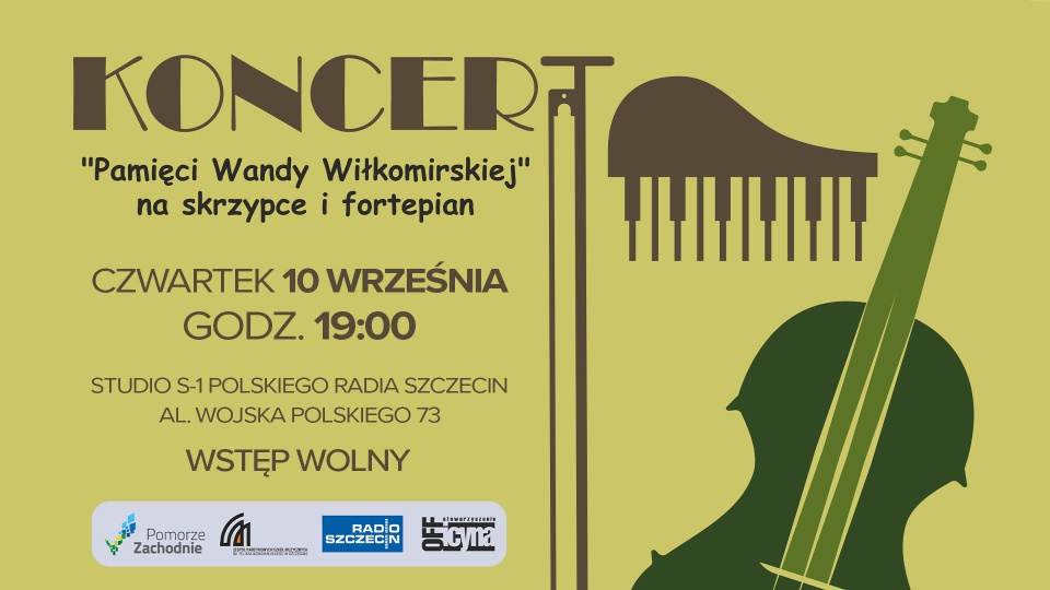 Koncert "Pamięci Wandy Wiłkomyrskiej" na skrzypce i fortepian