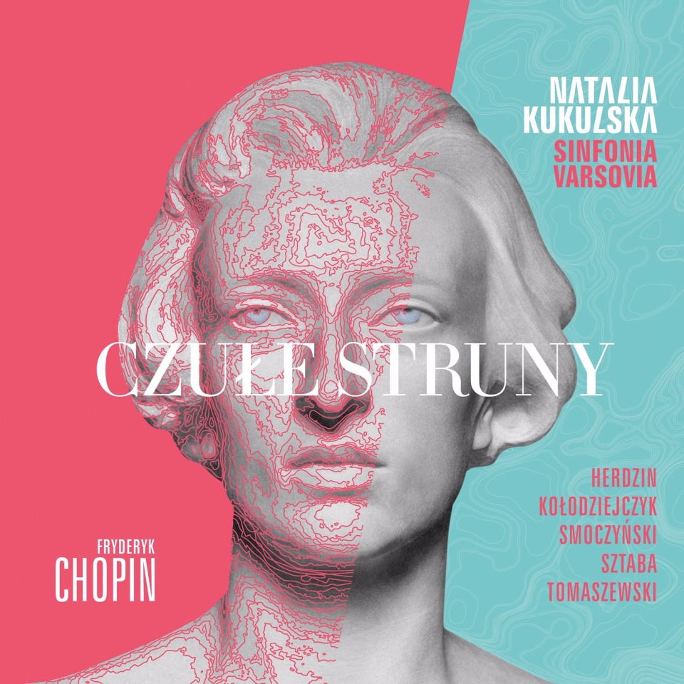 Okładka albumu "Czułe Struny" | grafika: Adam Żebrowski. Mat. wydawcy