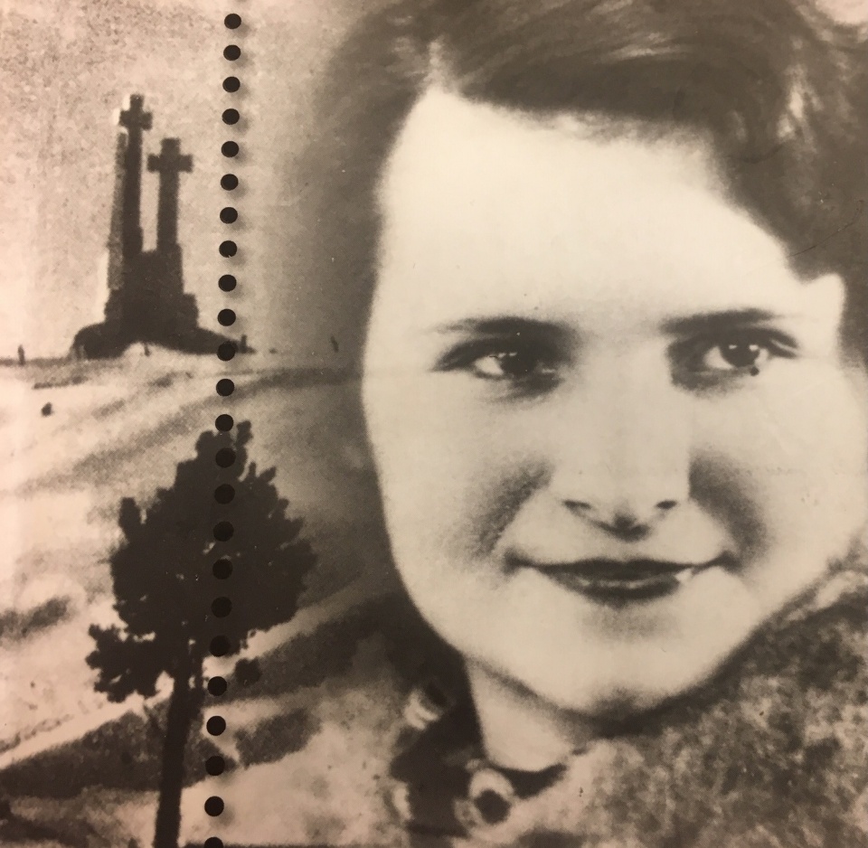 Danuta Szyksznian-Ossowska. Fot. z okładki książki "Wileńska łączniczka AK"