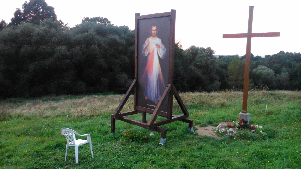 Jasne Wzgórze, miejsce, gdzie powstanie pustelnia. (zdjęcie ze zbiorów bohaterki reportażu).