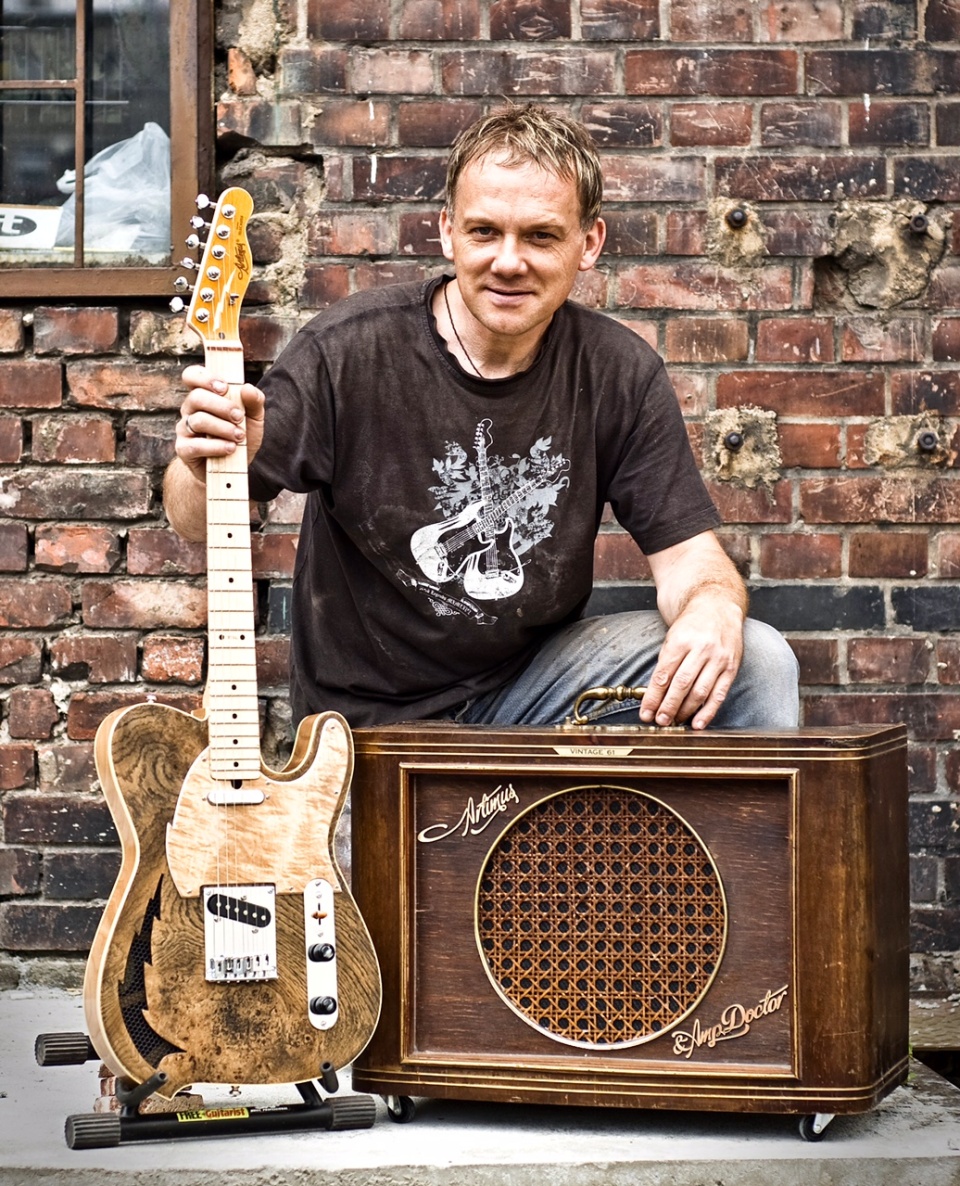 "Lutnik". Fot. ze zbiorów bohatera reportażu, Jarosława Olejniczaka.