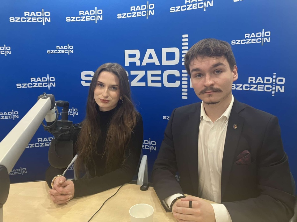 Paulina Basińska i Maksymilian Gaszewski, Młodzieżowa Rada Miasta Szczecin