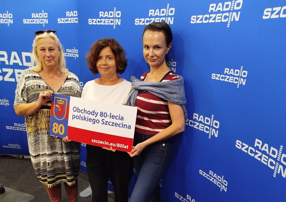 Szczecinianki w wyboru. Od prawej: Aleksandra Kopińska-Szykuć, Barbara Markowska i Agata Rokicka, autorka.
