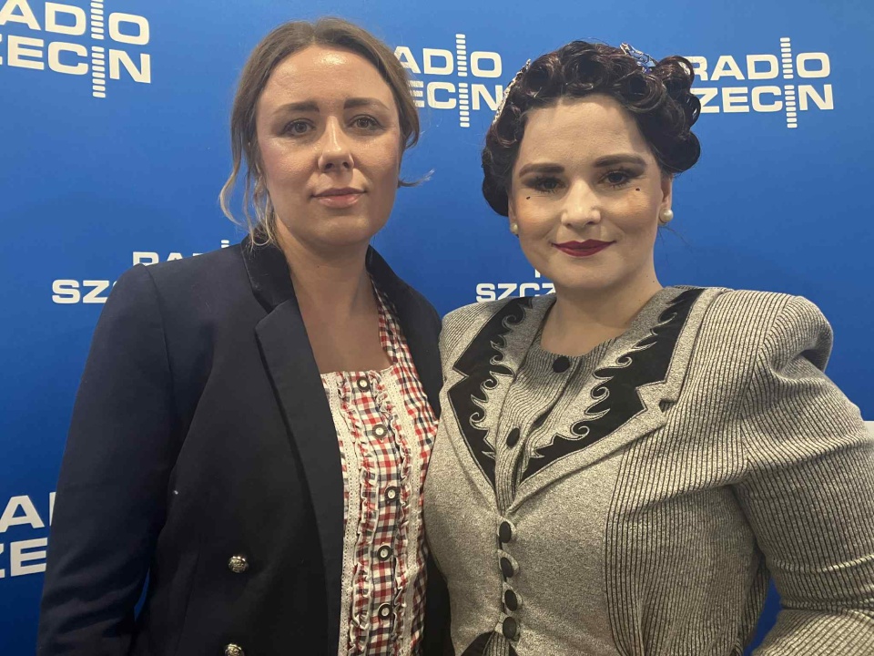 Marysia Szponar i Olga Dąbkiewicz