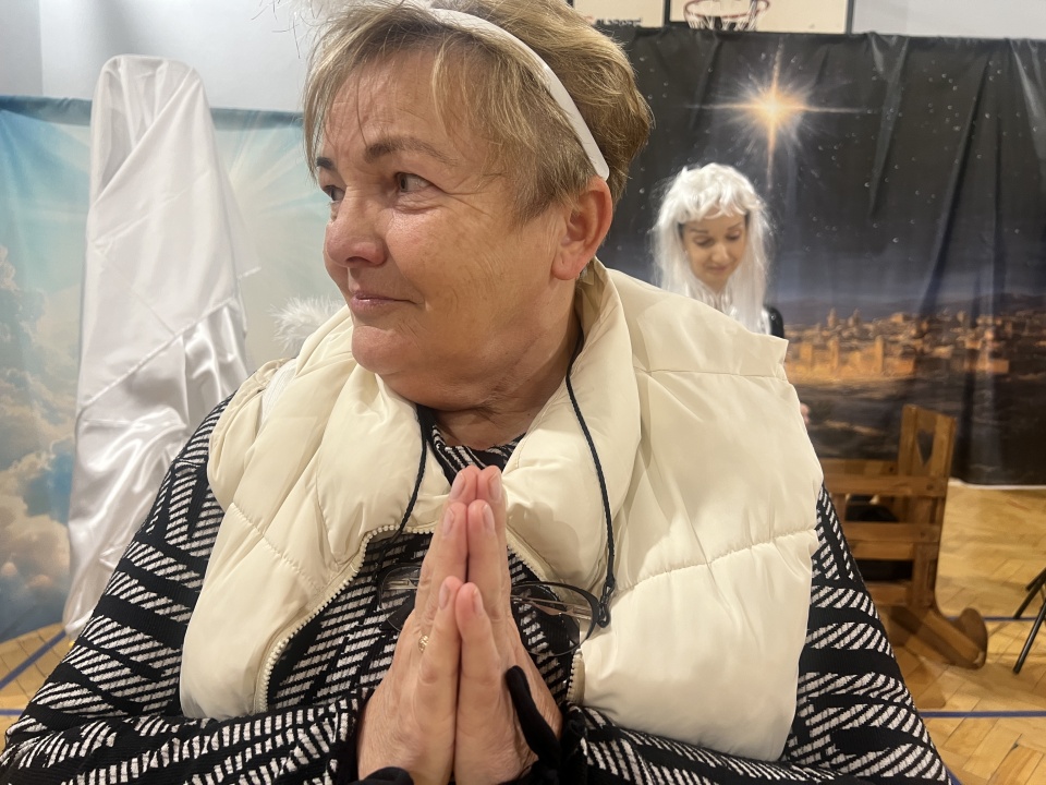 Jasełka w Liceum Ogólnokształcącym z Oddziałami Integracyjnymi w Szczecinie. Fot. Małgorzata Gwiazda-Elmerych [Radio Szczecin]