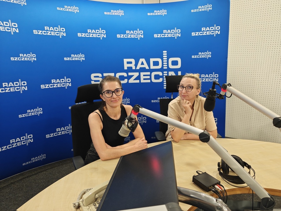 Monika Siedlarz i Kinga Baranowska - wolontariuszki schroniska Po drugiej stronie Choszczna