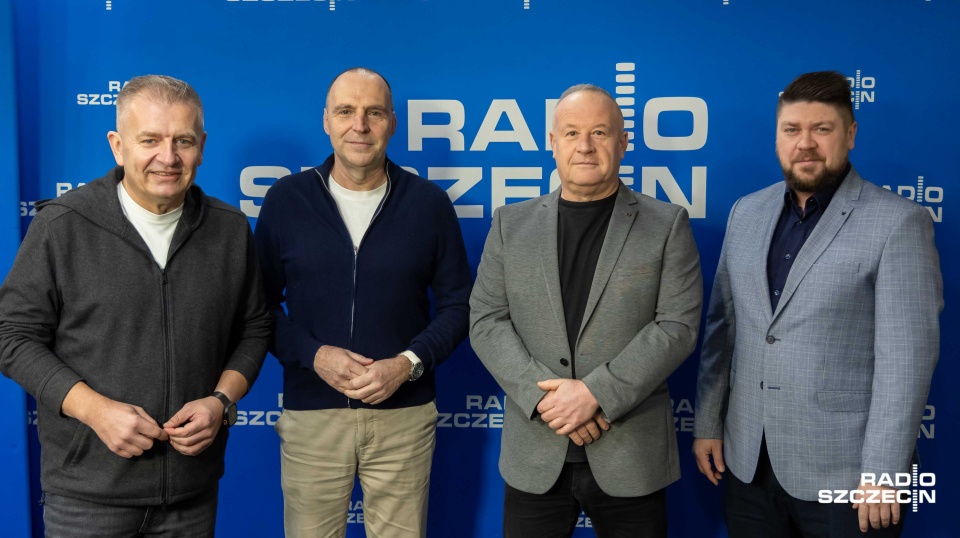 Od lewej: Bartosz Arłukowicz, Adam Rudawski, Artur Szałabawka, Rafał Kubowicz. Fot. Robert Stachnik [Radio Szczecin]