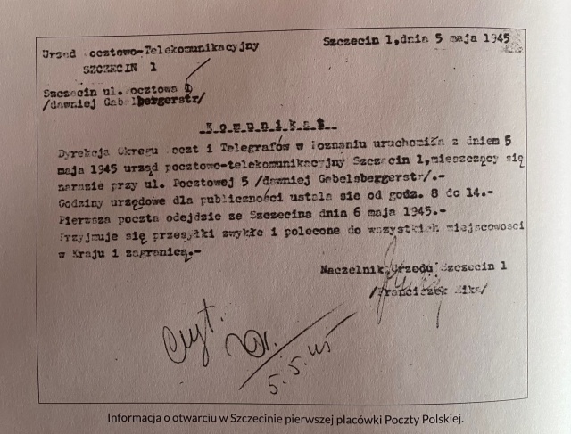 Zdjęcie z książki Zdzisława Mąki "Historia Poczty w Szczecinie". Fot. Agata Rokicka [Radio Szczecin] Odcinek sto siedemdziesiąty piąty: Ludzie listy piszą. Część druga