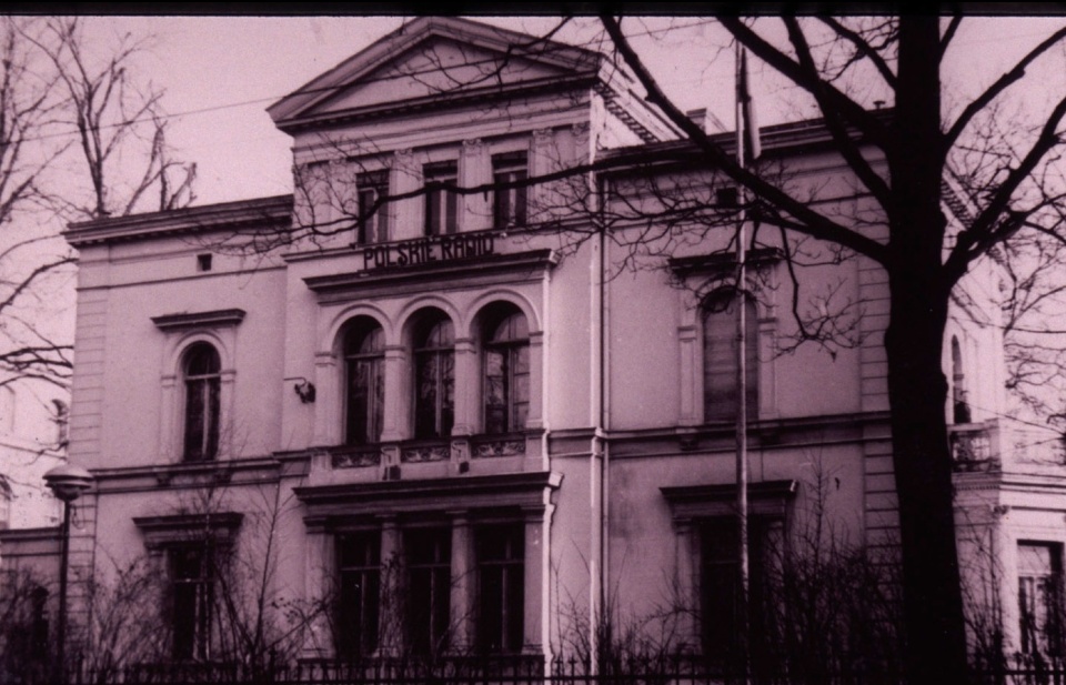 Siedziba Radia Szczecin. Lata 50. Fot. z radiowego archiwum