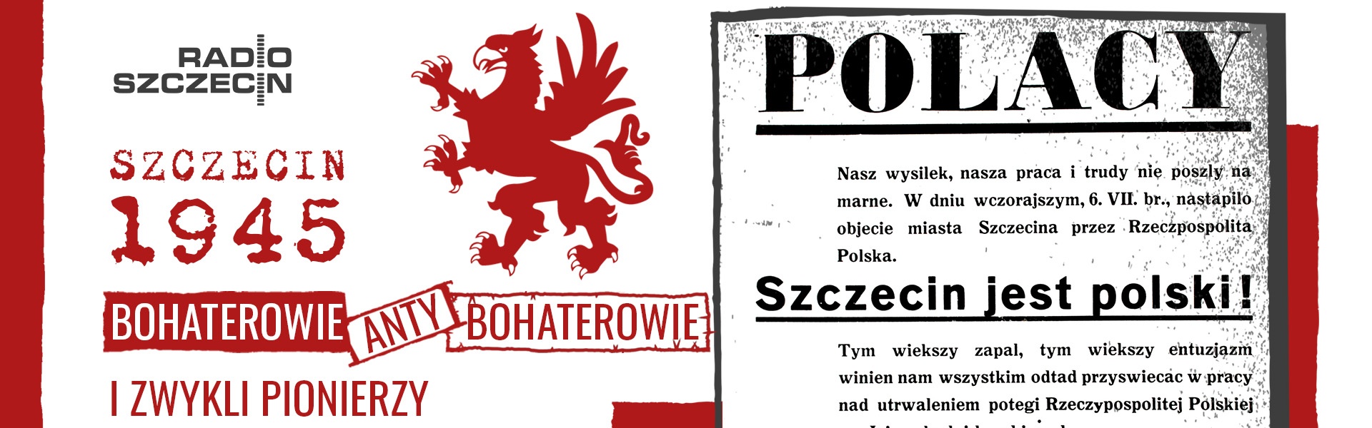 Szczecin 1945 - bohaterowie, antybohaterowie i zwykli pionierzy