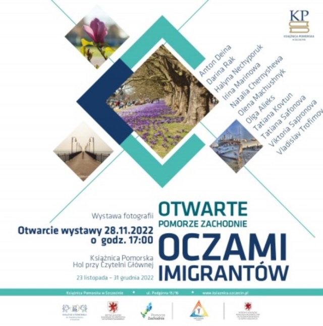 Otwarte Pomorze Zachodnie Oczami Imigrantów. Źródło: ksiaznica.szczecin.pl 