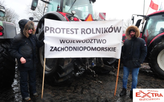 Rolnicy protestują. Fot. Marcin Kokolus 