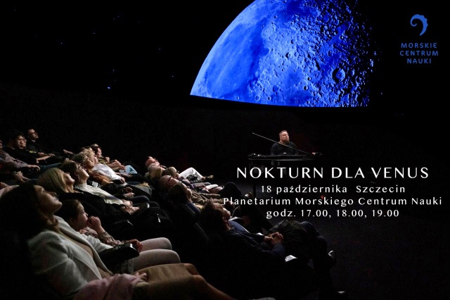 Materiały prasowe organizatora. Fot. Sebastian Wołosz Krzysztof Baranowski z „Nokturnem dla Venus” w Planetarium, a także... [ROZMOWA z ARTYSTĄ, ZDJĘCIA]