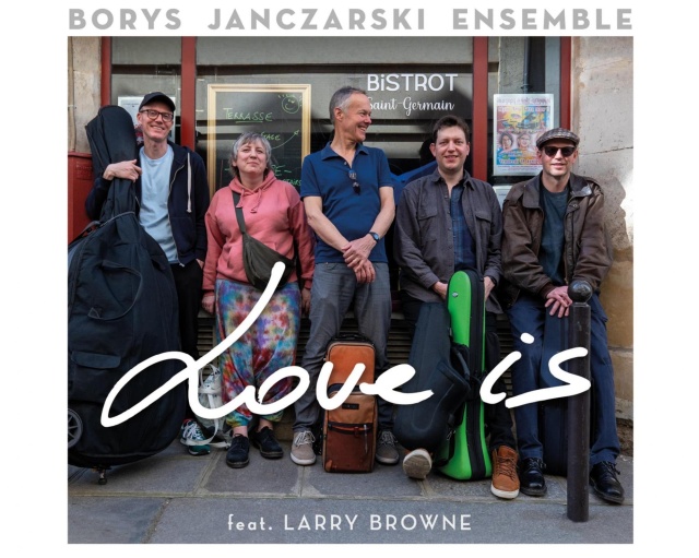 Awers okładki płyty „Love Is”. Fot. Materiały prasowe Agencji Muzycznej Polskiego Radia Borys Janczarski poleca rarytas jazzowy | „... jak zobaczyłem po raz pierwszy Wojciecha Karolaka, to się rozpłakałem z przerażenia ...” [ROZMOWA z ARTYSTĄ]