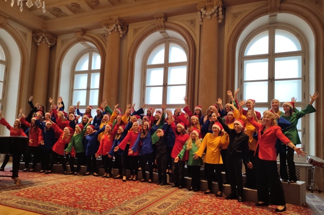 Chór Voci Veloci Państwowej Szkoły Muzycznej I stopnia im. Tadeusza Szeligowskiego w Szczecinie pod dyrekcją Agaty Czekalińskiej. Fot. Vladimir Kuric Chór Voci Veloci przywiózł dwa złote laury z Międzynarodowego Festiwalu w Bratysławie [ROZMOWA, ZDJĘCIA]