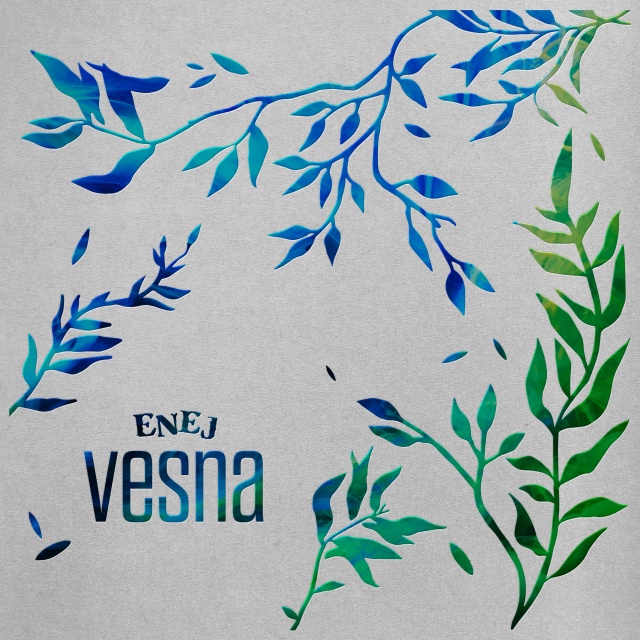 Okładka albumu „Vesna” zespołu ENEJ. Projekt graficzny Angelika Bujak-Kapłan ENEJ z najnowszym albumem „Vesna” w Szczecinie [ROZMOWA, ZDJĘCIA]