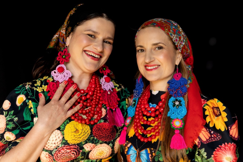 Daga Gregorowicz (od lewej) i Dana Vynnytska z zespołu Dagadana. Fot. Materiały prasowe grupy