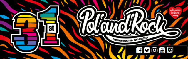 Pol'and'Rock Festival 2025. Fot. https://polandrockfestival.pl 