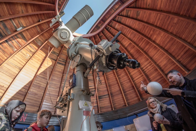 PTMA-Szczecin organizuje "Dyżury Astronomiczne" w obserwatorium ZUT. Fot. https://www.astronomia.szczecin.pl 