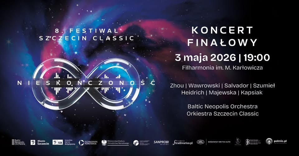 "Nieskończoność" to hasło przewodnie 8. edycji festiwalu Szczecin Classic 2026. Fot. https://www.facebook.com/szczecinclassic
