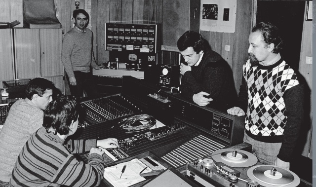 Fot. z albumu "60 lat Polskiego Radia Szczecin", pod red. Mariana Kowalskiego Lata 80.