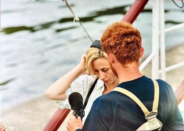 Agata Rokicka i Sebastian Wypych. Fot. Zbigniew Kosiorowski Lata 90.